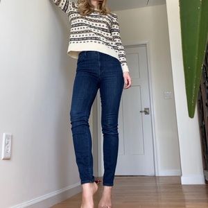 Madewell 10’ high rise skinny jeans